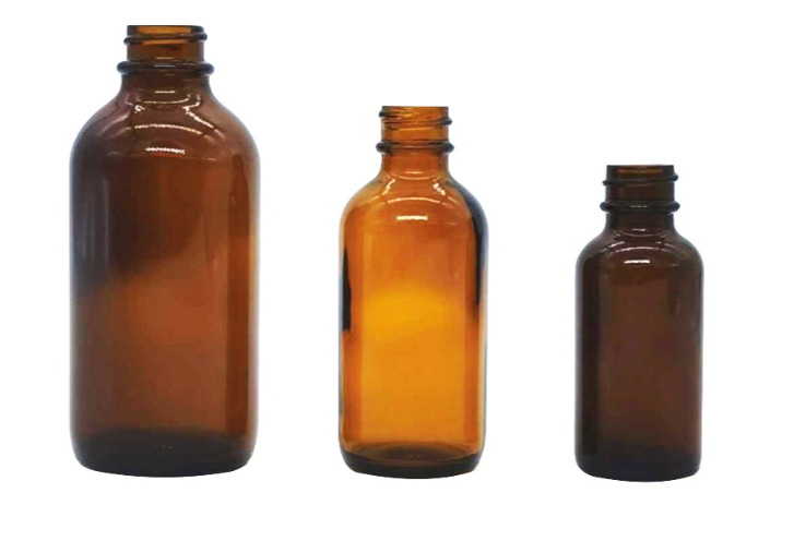 Multi Capacity Amber Glass Bottle Essential Oil