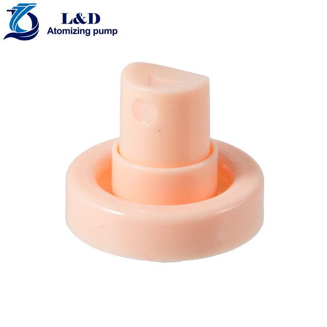 Pink Plastic Crimp Fine Mist Sprayer for Perfume