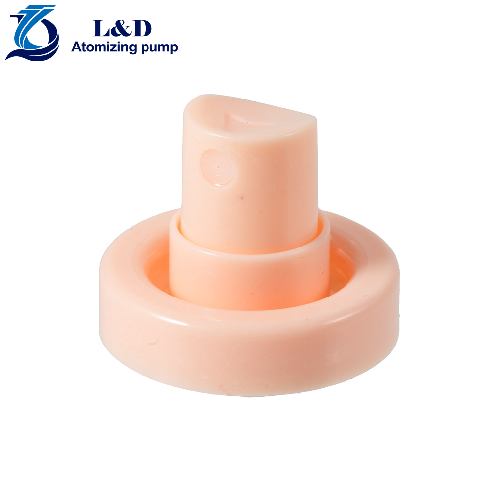 Pink Plastic Crimp Fine Mist Sprayer for Perfume