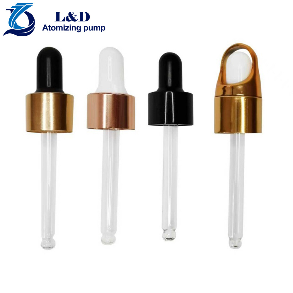 18/410 Aluminum Plastic Dropper for Glass Bottle