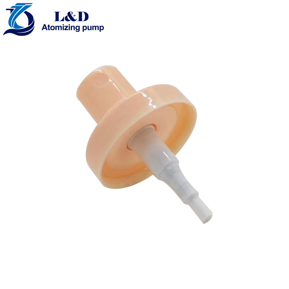 Pink Plastic Crimp Fine Mist Sprayer for Perfume