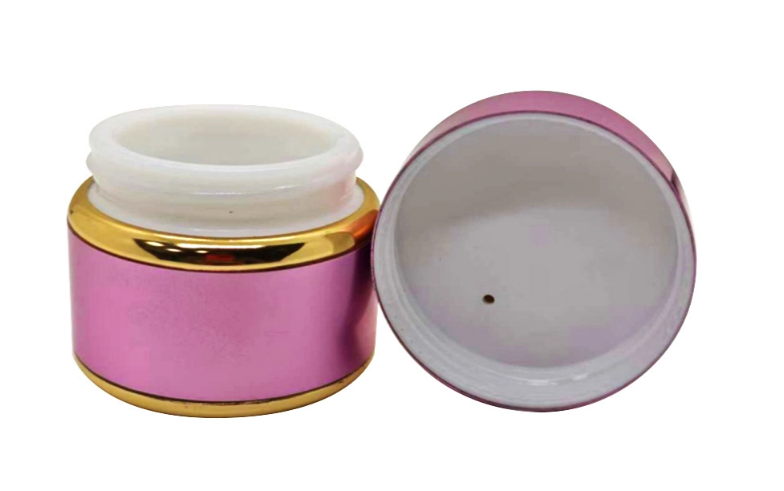 15g Aluminum Jar Pink Gold Nail Gel