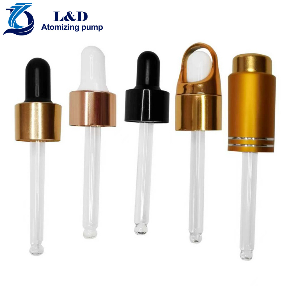 18/410 Aluminum Plastic Dropper for Glass Bottle