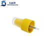 18/410 Yellow Ribbed Fine Mist Sprayer for PET Bottle