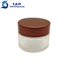 15g Froted Glass Jar with Aluminum Cap
