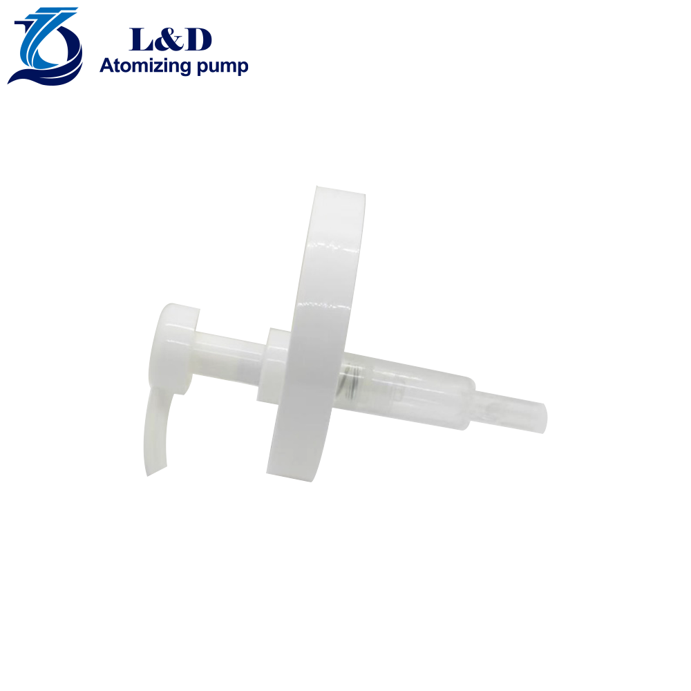 89/400 White Smooth Closure Attached Lotion Pumps