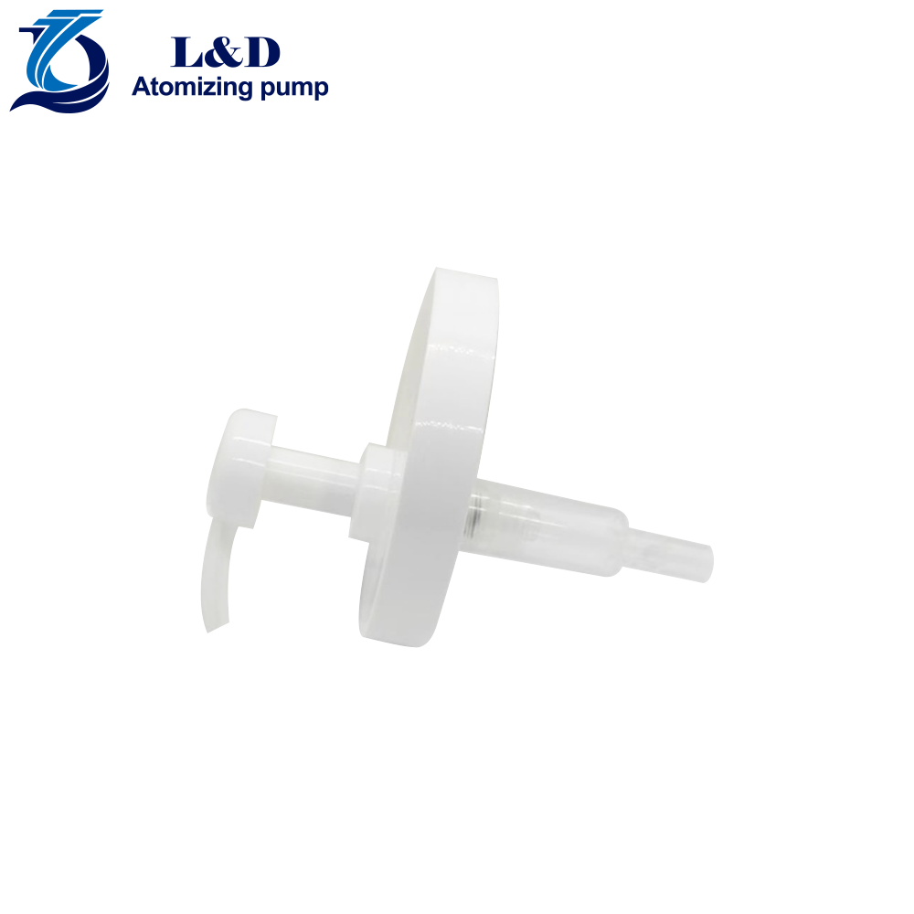 89/400 White Smooth Closure Attached Lotion Pumps