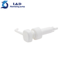 28/410 White Ribbed Long Nozzle Lotion Pumps