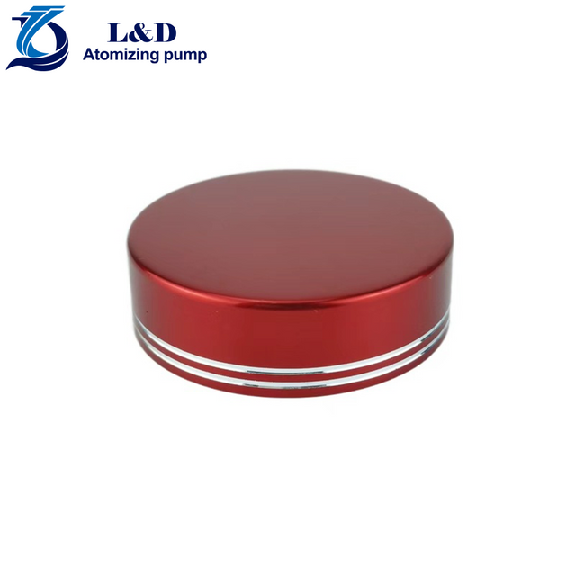 45/400 Shiny Red Color Metal Shell Plastic Screw Cap for Glass Jar