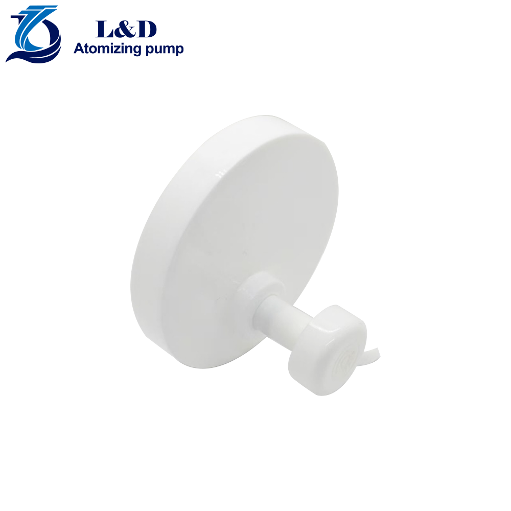 89/400 White Smooth Closure Attached Lotion Pumps