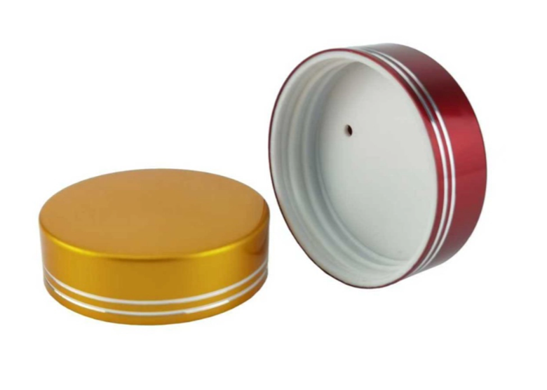 45-400 Shiny Metal Screw Cap Glass Jar