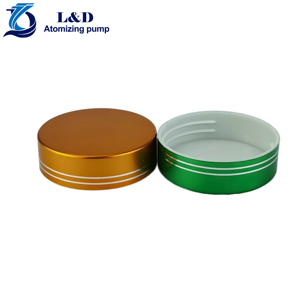 45/400 Shiny Red Color Metal Shell Plastic Screw Cap for Glass Jar