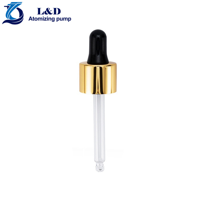 18/410 Aluminum Plastic Dropper for Glass Bottle