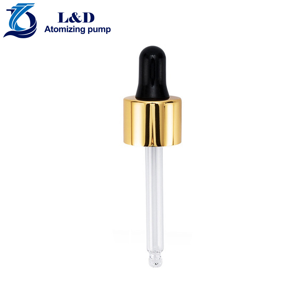 18/410 Aluminum Plastic Dropper for Glass Bottle