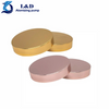 70/400 Rose Gold Aluminum Plastic Screw Cap Lid for PET Jar