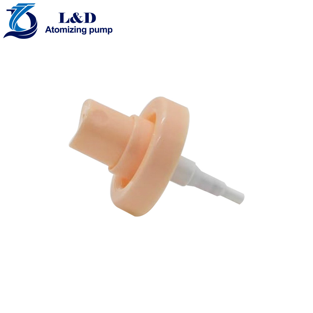 Pink Plastic Crimp Fine Mist Sprayer for Perfume